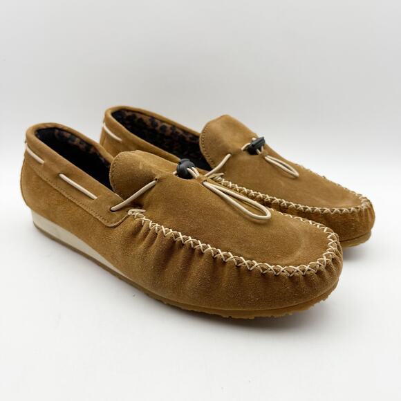 SAS Womens Running Late-X Loafers US 10.5 M EU 42 Tan Leather Slip On NIB - Picture 5 of 12